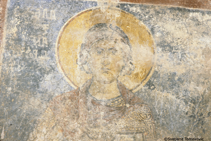 Fresco, north wall showing Alexander