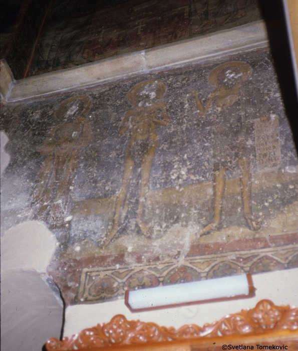 Fresco, south wall