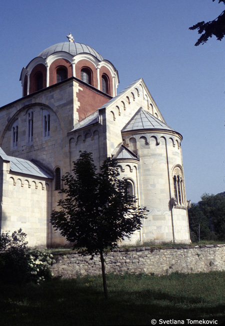 Exterior view from the southeast