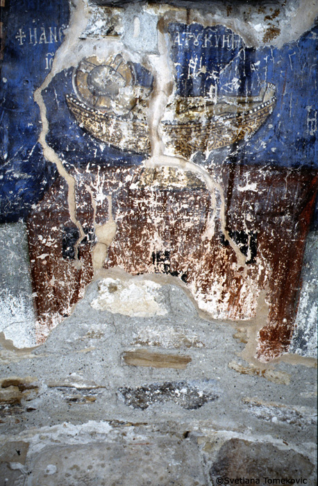 Fresco showing Amnos