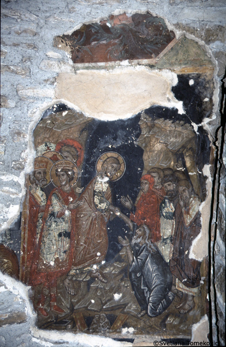 Fresco showing Anastasis