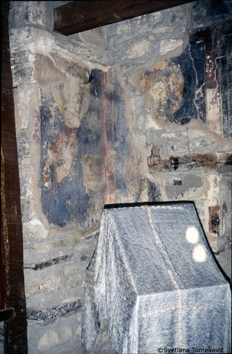 Frseco, southeast side showing Christ