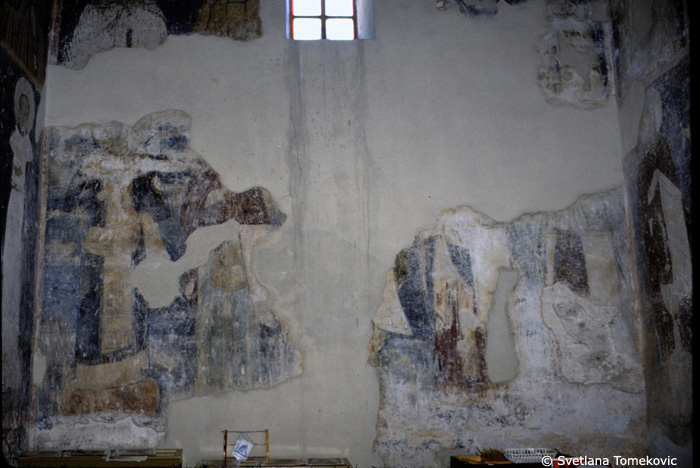 Fresco, narthex, south wall
