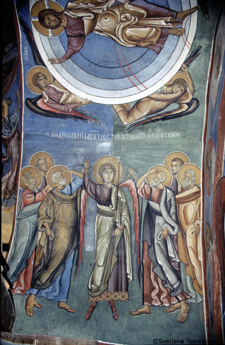 Sanctuary, Vault, Fresco, Ascension