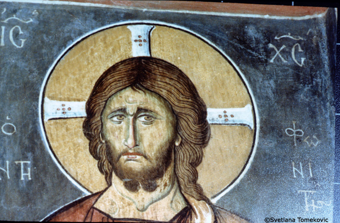 Naos, East Bay, East Wall, Fresco, Christ Antiphonites