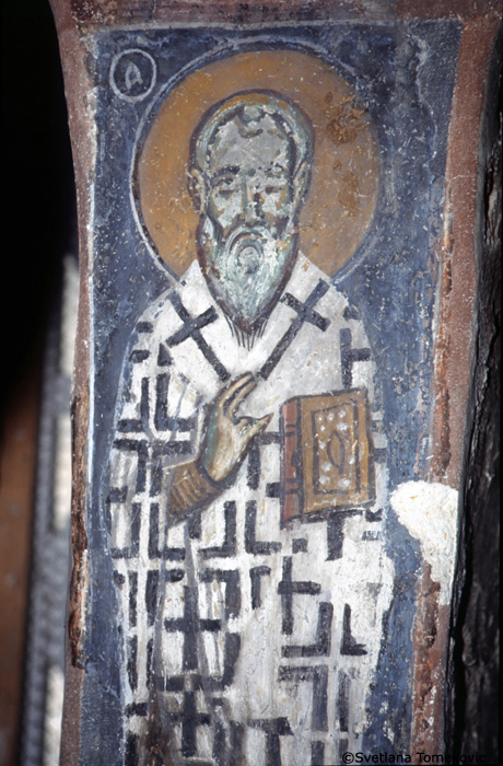 Sanctuary, Apse, Wall, Fresco, Epiphanius of Salamis
