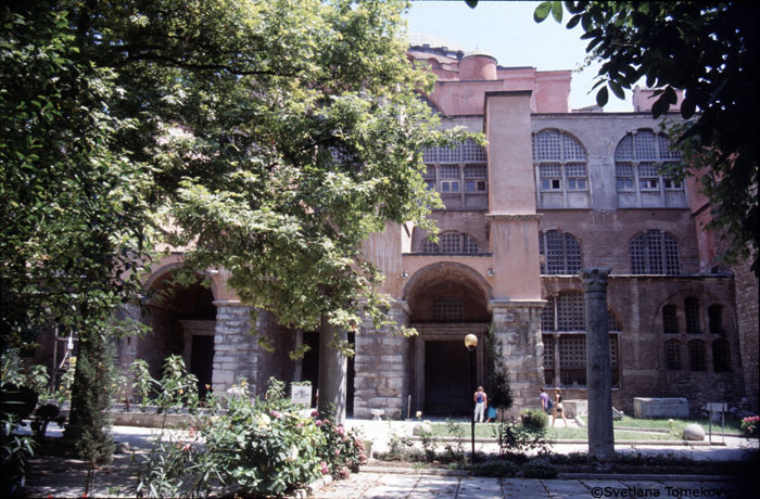 Exterior, West (Narthex)