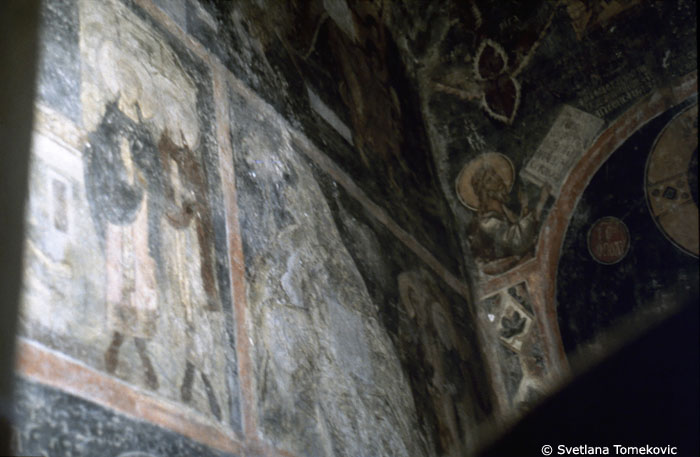 South wall, Diaconicon 