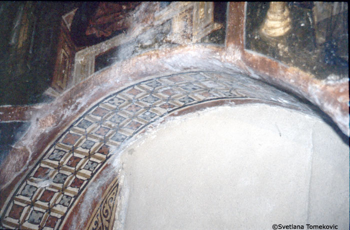 South wall, Diaconicon