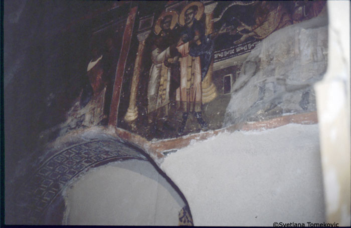 South wall, Diaconicon 