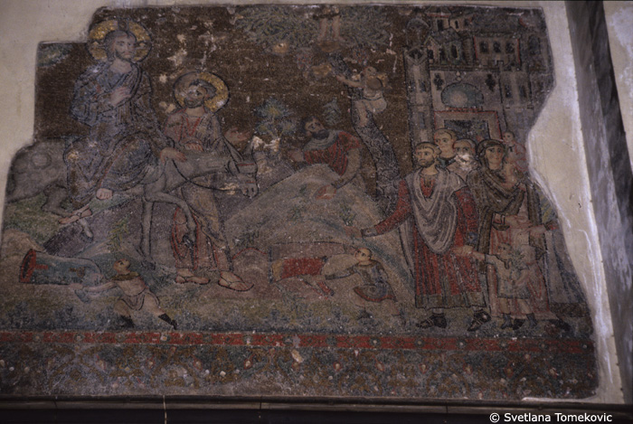 Interior, Transept(?), Entry into Jerusalem