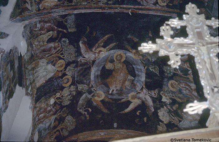 Fresco showing Ascension