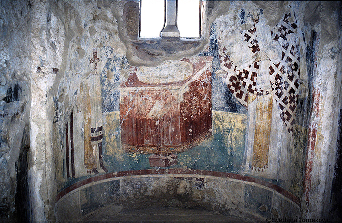 Fresco, central apse