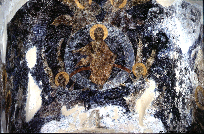 Fresco showing Ascension