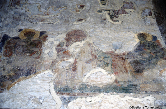 Fresco, north arm, east side 