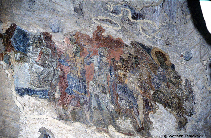 Fresco, north arm, west side