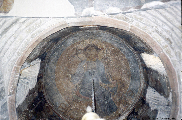 Fresco showing Christ