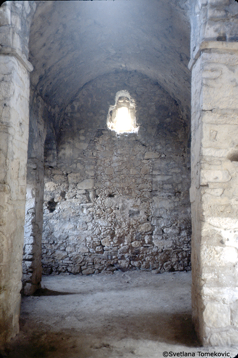 Interior, view<br>Note: Rethymnon also known as Retimo<br>Church possibly Sotiras Christos in Eleftherna