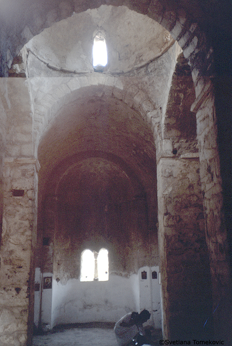 Interior, view<br>Note: Rethymnon also known as Retimo<br>Church possibly Sotiras Christos in Eleftherna