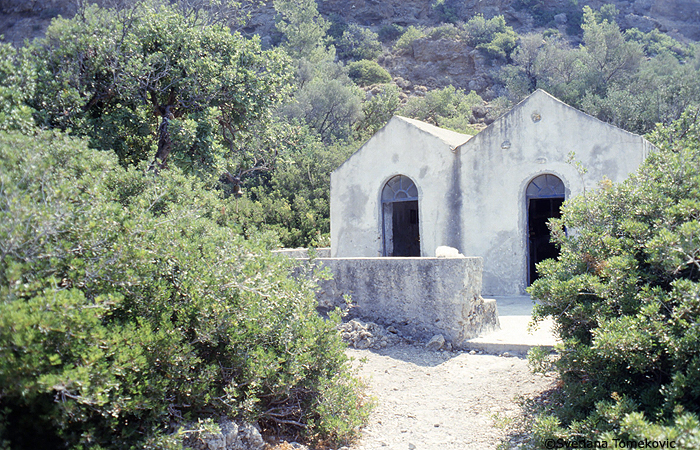 Exterior, west