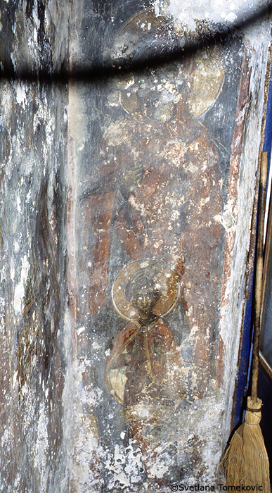 Fresco, west wall