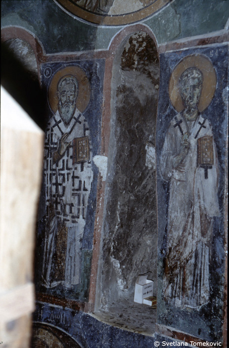 Fresco, showing Epihame and Barnabe