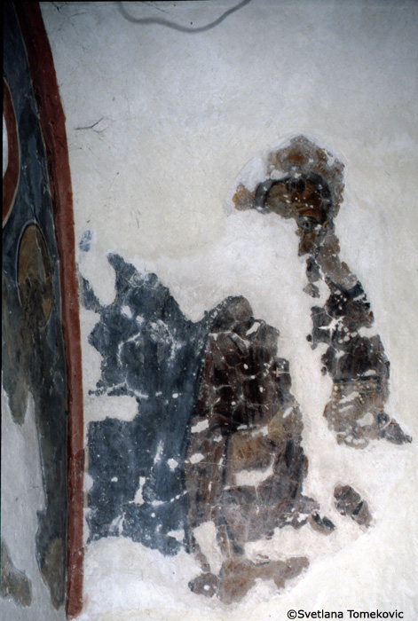 Fresco showing John Calybites?