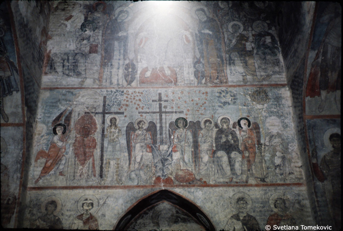 Fresco, west wall