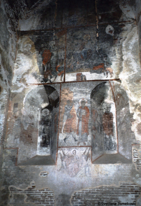 Fresco, north wall
