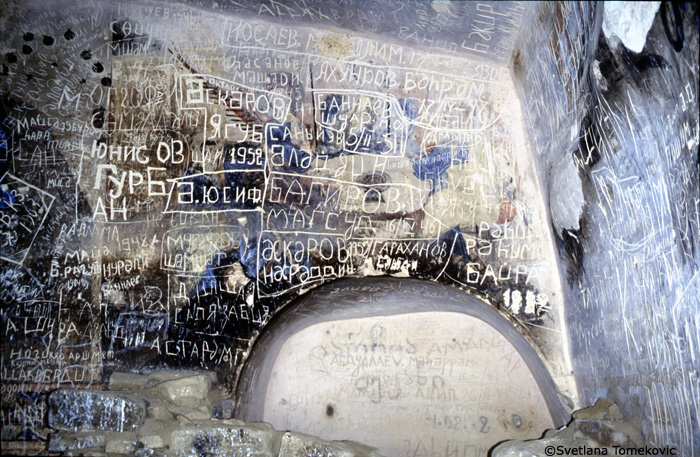Fresco, north wall