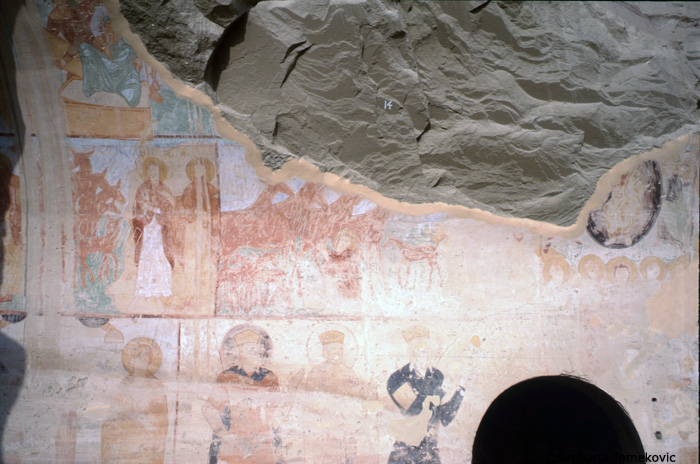 Fresco, north wall