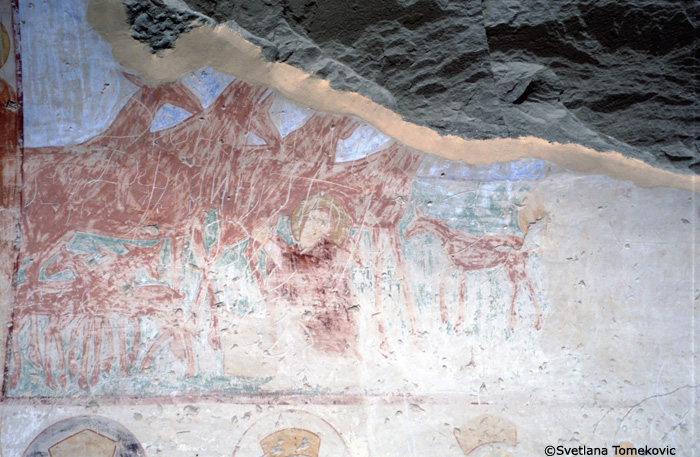 Fresco, north wall, David Cycle