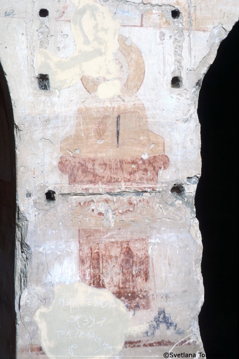 Fresco, north wall