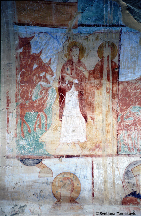 Fresco, north wall, David Cycle