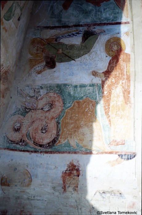 Fresco, north wall, David Cycle