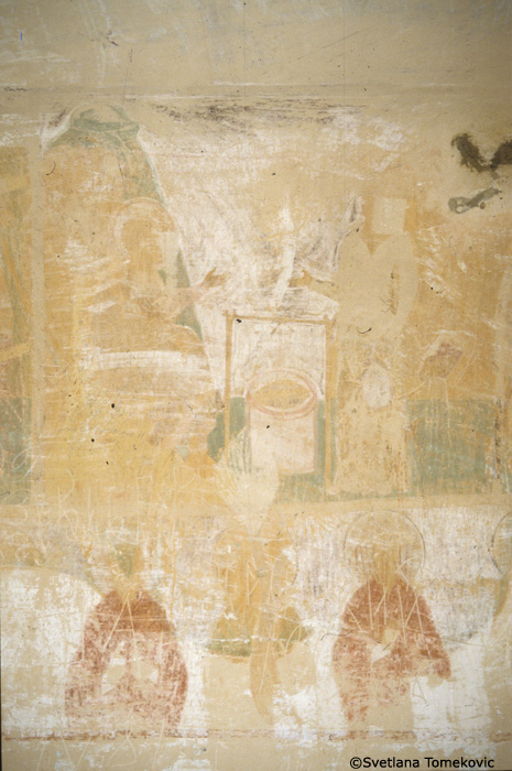 Fresco, north wall