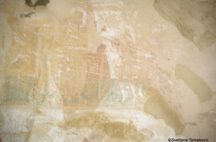 Fresco, north wall