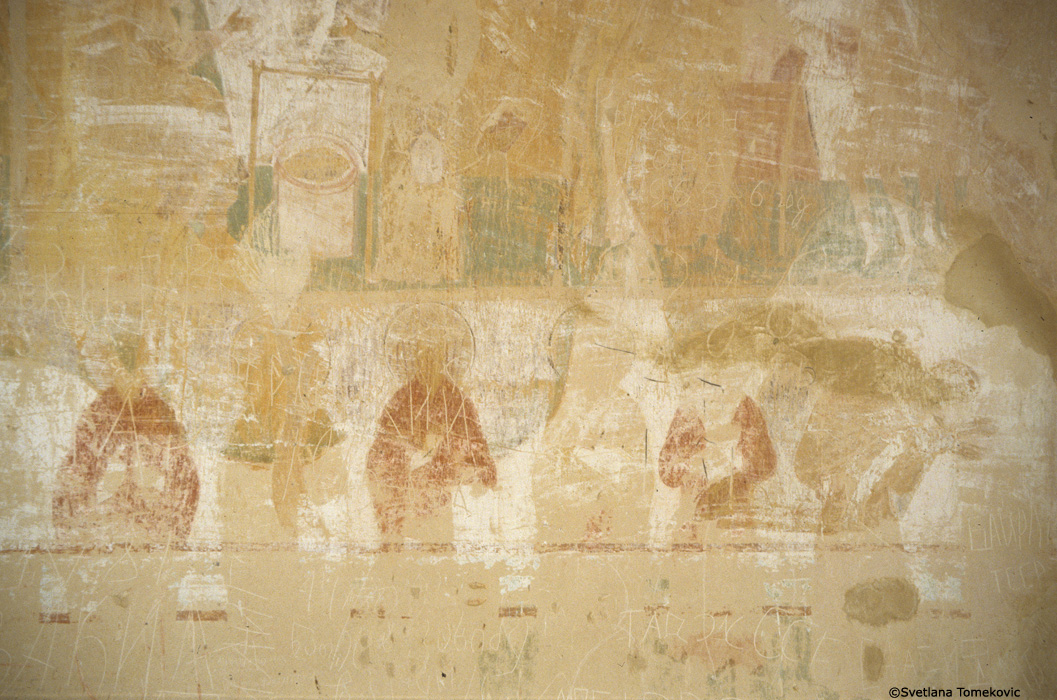 Fresco, north wall