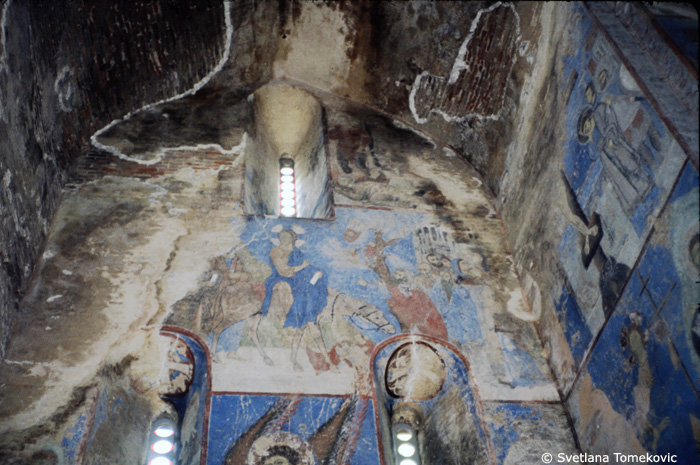 Fresco, north wall