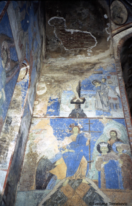 Fresco, north transept, east wall