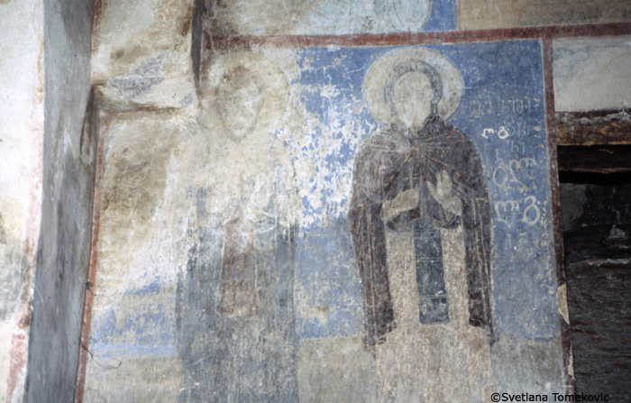 Fresco, west wall