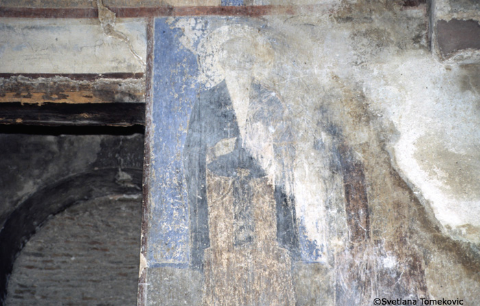 Fresco, west wall