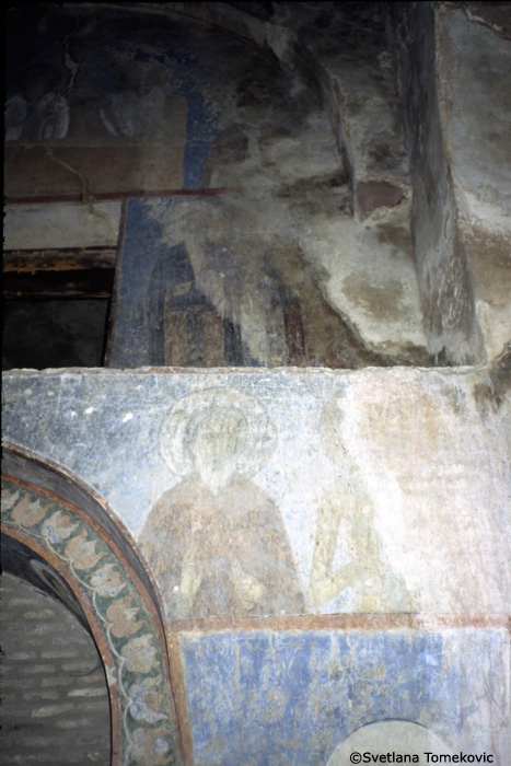 Fresco, west wall