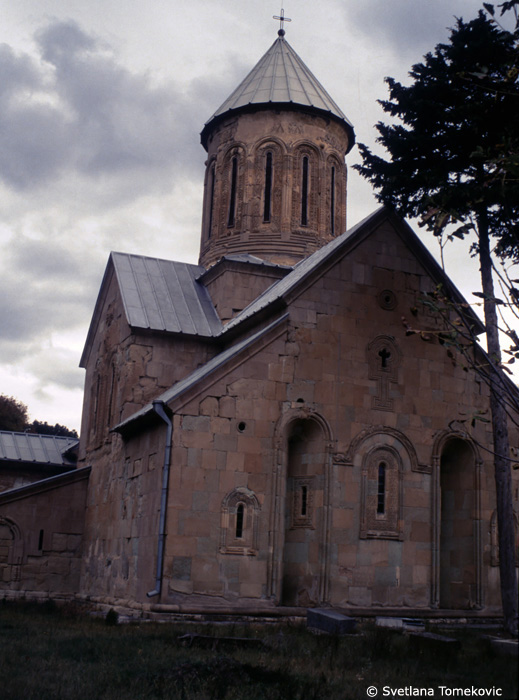 Exterior from the east