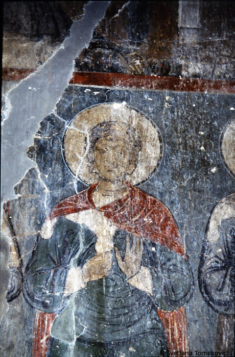 Fresco, west wall