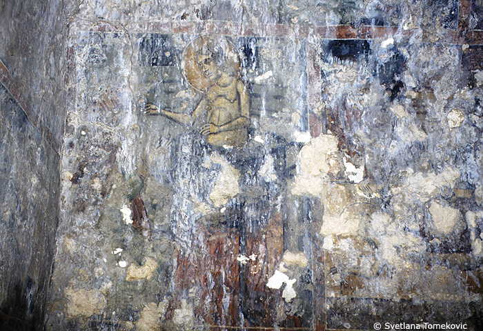 Wall, north, fresco, Scene no. 4