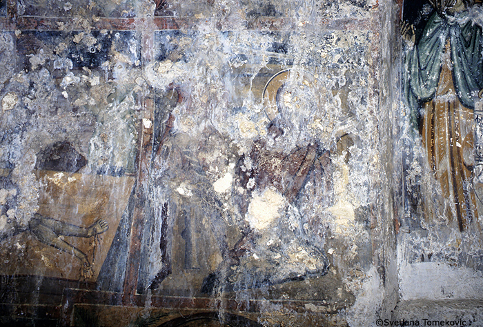 Wall, north, fresco, Scene no. 6