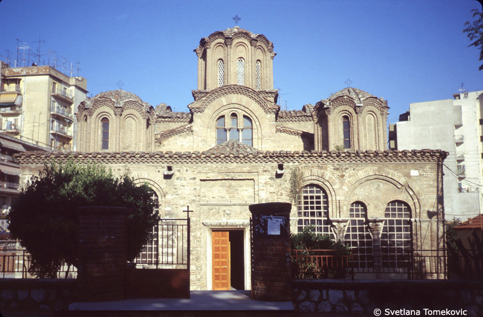 Exterior, west