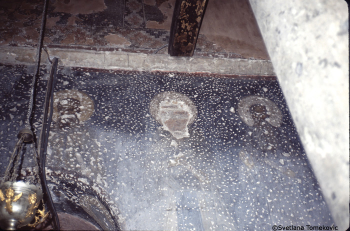 Fresco, west wall