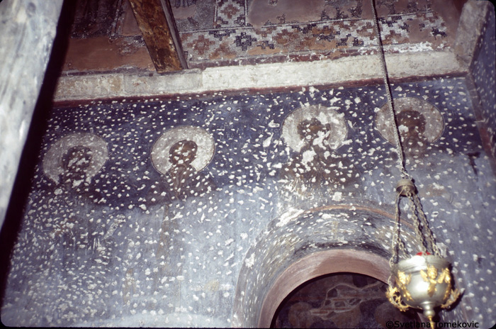 Fresco, west wall
